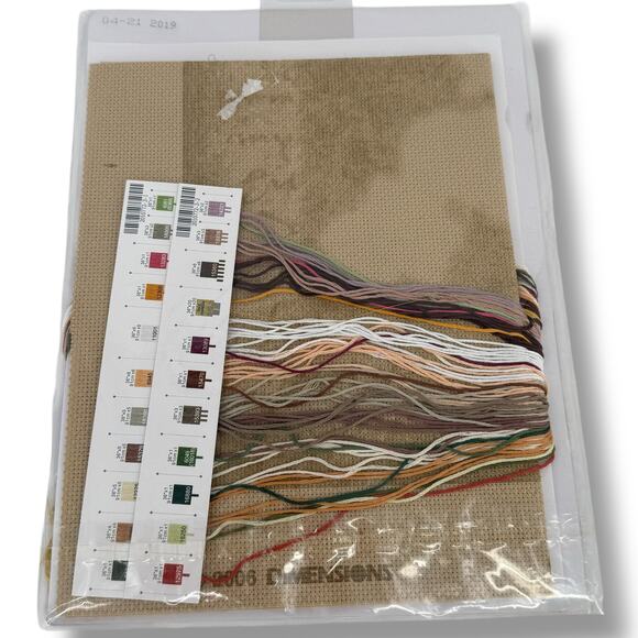 Dimensions 35176 Oriental Orchids Cross Stitch Kit by Lee Carlson 12x12 - Picture 6 of 6